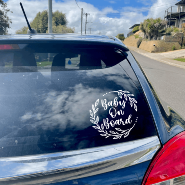 Baby on Board Decal