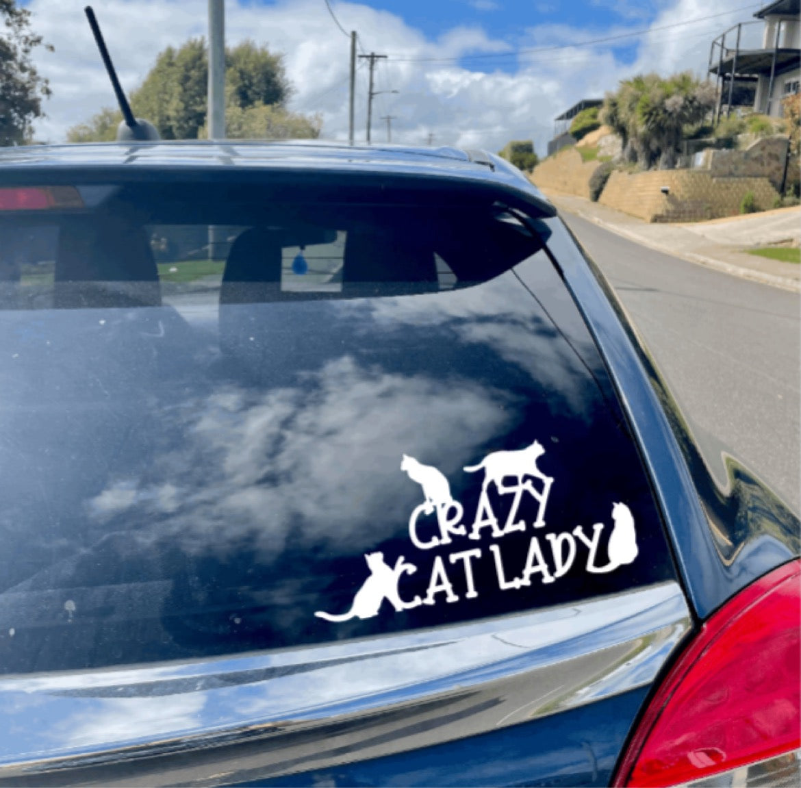 Crazy Cat Lady Decal